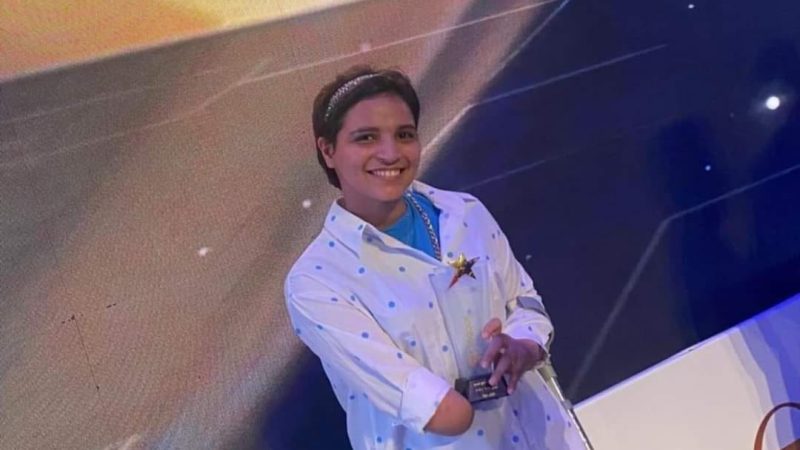 اللاعبة الاولمبية نجله عماد افضل لاعبة لتنس الطاولة في العراق لعام (2022 _2023)