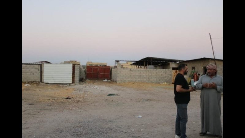 رغم نقص المياه، نور تضيء قرية الذهب الابيض