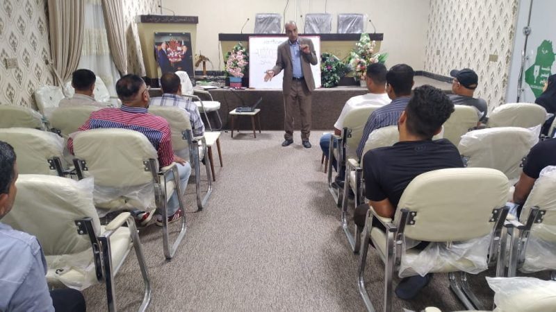 نقابة الصحفيين فرع البصرة تحتضن ورشة تدريبية بعنوان ( الكاميرا ومفاهيم التصوير)