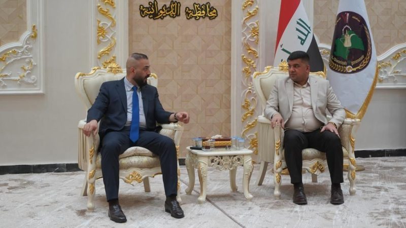 المدير العام المهندس “عمار عادل المالكي ” يتفقد مشروع (ماء الشامية ) ويطلّع على واقع العمل ونسب التنفيذ