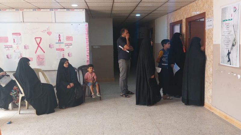 الإنجاز الاسبوعي الحماية الاجتماعية للمراة في النجف الاشرف