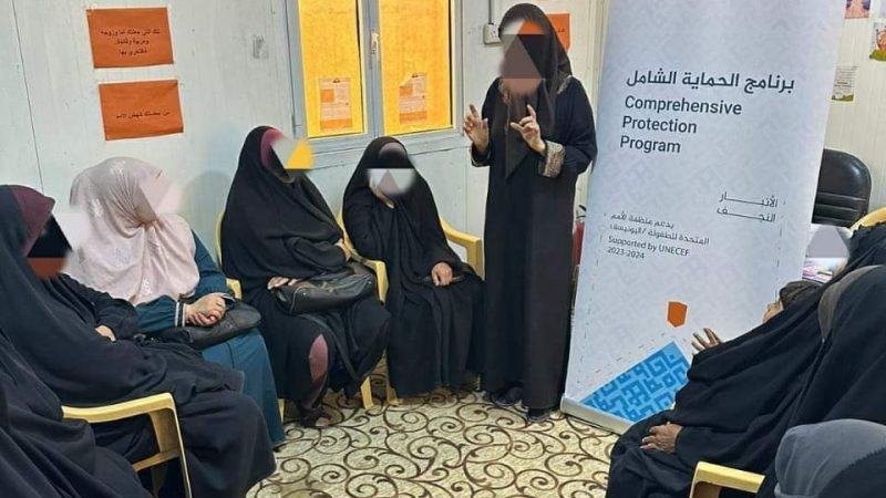 قسم الحماية الاجتماعية للمرأة في النجف ينظم ورشة توعوية لعدد من النساء فاقدات المعيل