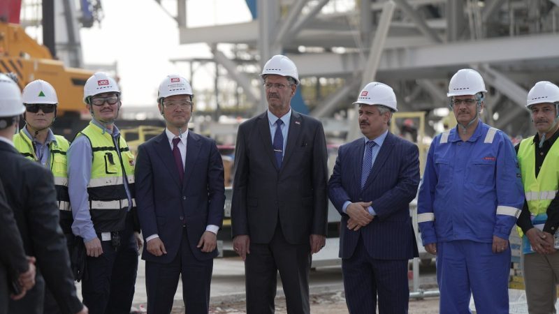 وزير النفط يعلن من البصرة عن تقدم العمل بمشروع التكسير بالعامل المساعد FCC في شركة مصافي الجنوب