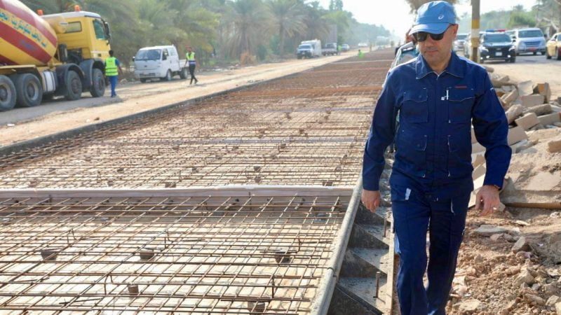 حملة الاعمار لمحافظة النجف مستمرة