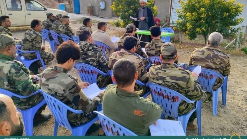 يواصل الارشاد الديني لسرايا السلام إقامة المحاضرات الدينية