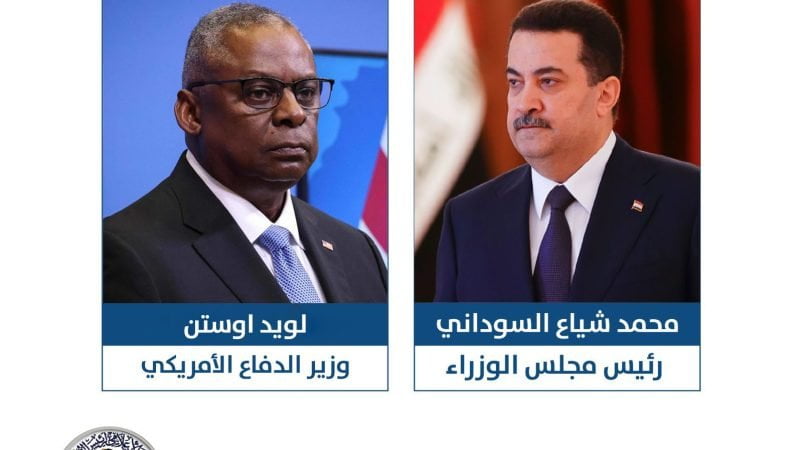 الينا روما نوسكي تحث رئيس الوزراء شياع السوداني وتؤيد ما جاء به وزير الدفاع الامريكي لويد اوستن بعد اتصاله برئيس الوزراء هو تهديد  واضح و صريح باتصال اوستن و تغريدة روما نوسكي