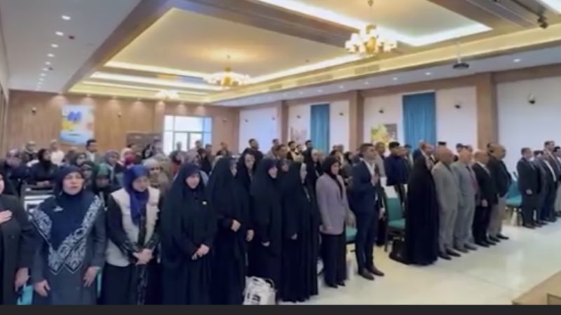 مؤتمر الختامي لمشروع النساء يصنعن السلام لمحافظة النجف الاشرف