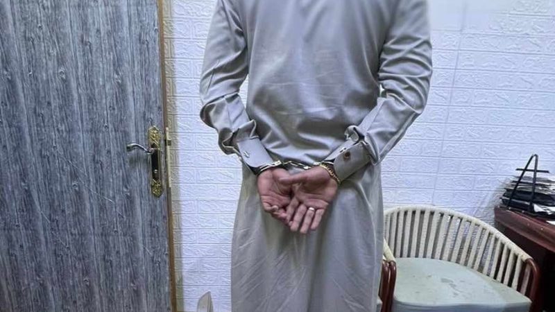 بتوجيه من قائد شرطة محافظة النجف دوريات شرطة النجدة تتعقب احد مطلقي العيارات النارية وتلقي القبض عليه و تحيله الى الجهات المختص