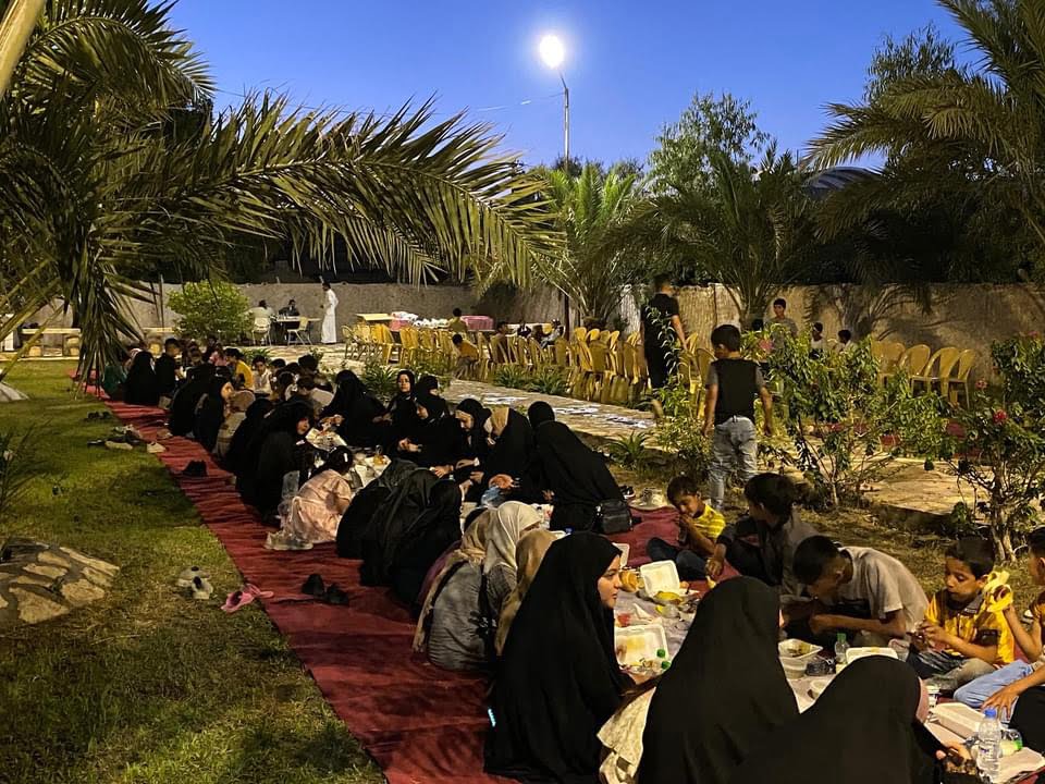 وحدة تمكين المرأة تقيم مأدبة افطار جماعي