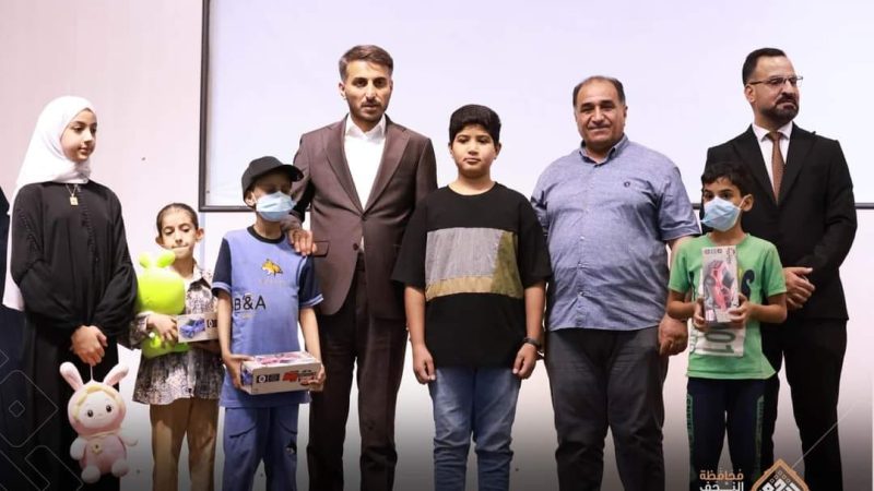 بذكرى ولادة النبي الأكرم (صلى الله عليه وآله).. المحافظ يشارك في احتفالية لدعم مرضى السرطان