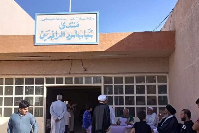 منتدى أسود الرافدين يشارك بإقامة كرنفال لختان الأطفال تيمناً بالمولد النبوي الشريف