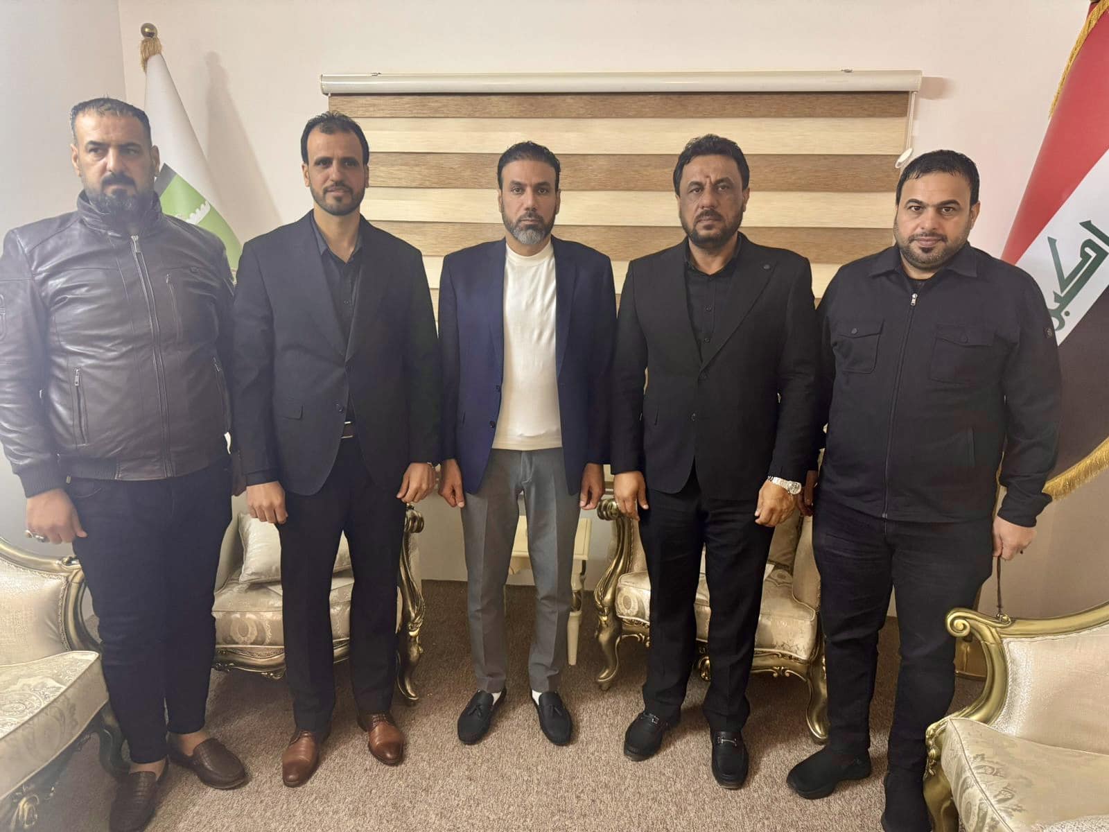 الحاج تحسين الحميداوي يلتقي مع ألوية الفرقة الثانية في بغداد الكرخ