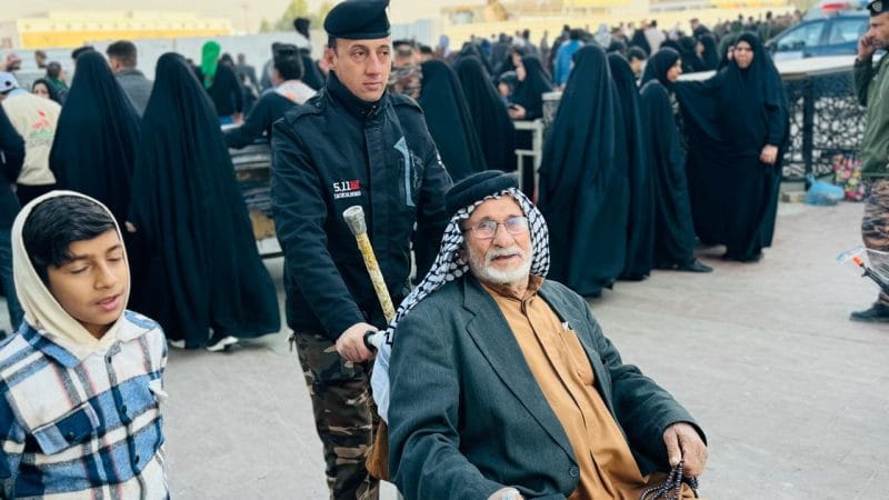 شرطة النجف تستمر في تطبيق الخطة الأمنية الخاصة بزيارة المبعث النبوي الشريف