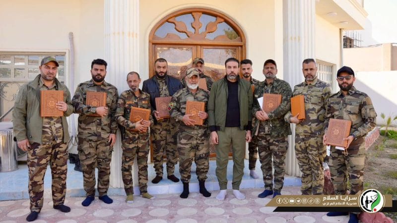 جولة ميدانية الحميداوي في سامراء: تكريم المجـ.ـ١هدين وتعزيز الروح المعنوية لضمان الأمن والاستقرار”