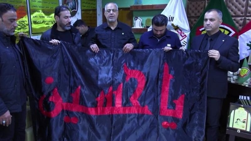 زيارة قيادات سرايا السلام إلى عمليات الفرات الأوسط للحشد الشعبي