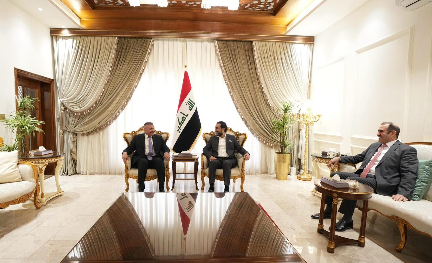 رئيس حزب تقدم يستقبل وزير الداخلية ويؤكد حرصه على الأمن المجتمعي في البلاد