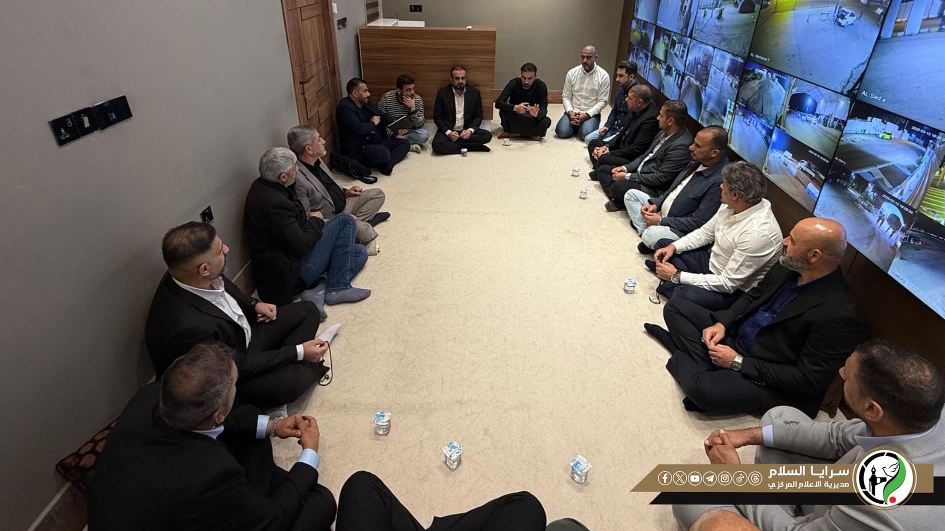 اجتماع موسع لخدام فرق وألوية سرايا السلام في النجف الأشرف