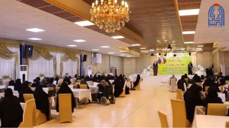 المرأة شريكة في العطاء: حركة البشائر تنظم مائدة إفطار وأمسية رمضانية لنساء النجف