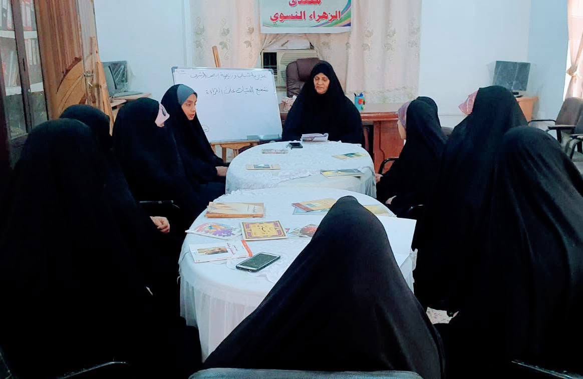 منتدى النجف النسوي ينظم ورشة لتحفيز الفتيات على القراءة