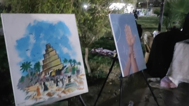 معرض طيور السلام يضيء ليالي الفرات بالإبداع الشبابي