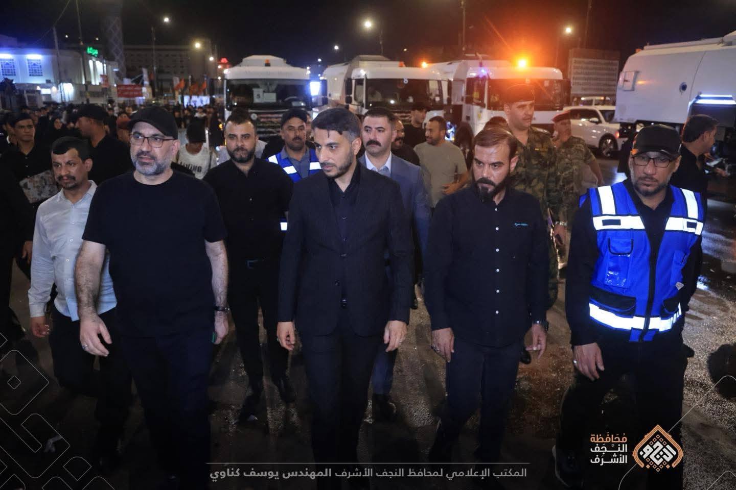 من النجف إلى كربلاء: جهود حكومية متواصلة لتأمين زيارة الاربعين