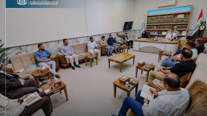 بحضور المدير التنفيذي ونائبه .. الهيئة التنفيذية للمؤسسة تعقد اجتماعها الدوري لمدراء الأقسام