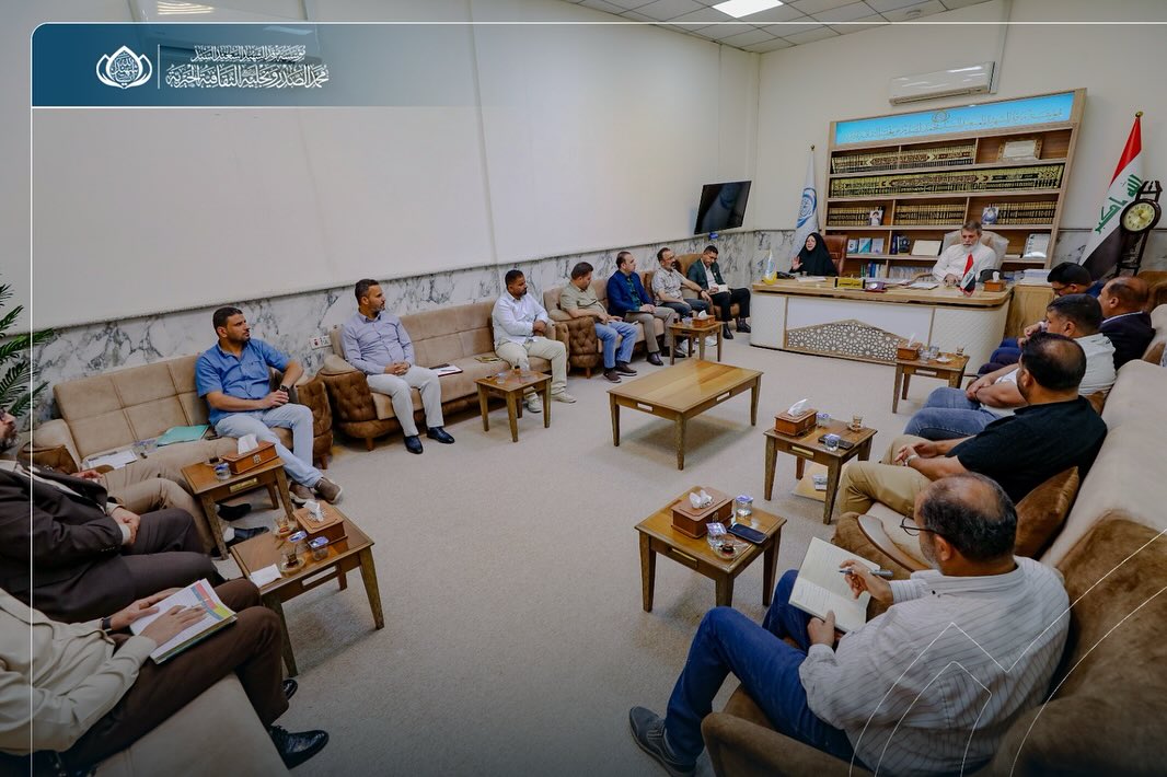 بحضور المدير التنفيذي ونائبه .. الهيئة التنفيذية للمؤسسة تعقد اجتماعها الدوري لمدراء الأقسام