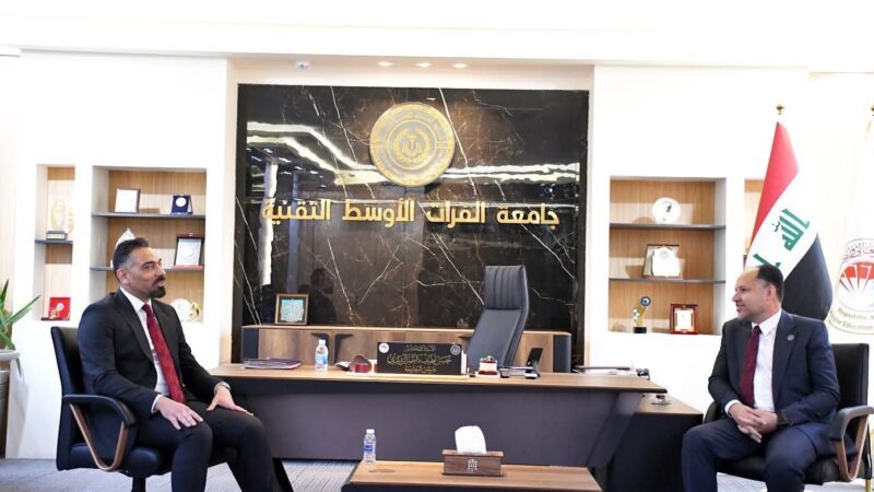 شراكة علمية بين الفرات الأوسط التقنية وجامعة قرطبة لتعزيز البحث والتطوير الأكاديمي