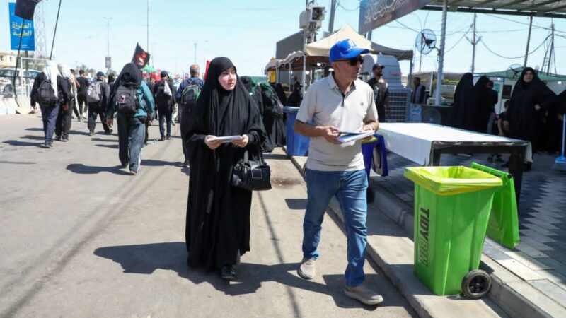 بلدية النجف الأشرف تطلق حملة توعوية لأصحاب المواكب الحسينية بشأن إرشاداتها