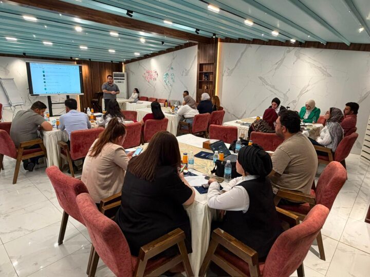 صحفيون عراقيون يشاركون في ورشة تدريبية حول العنف الرقمي